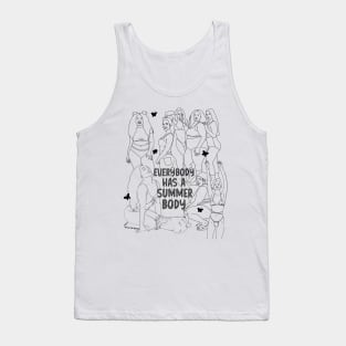 Color Me Body Positivity Print Tank Top